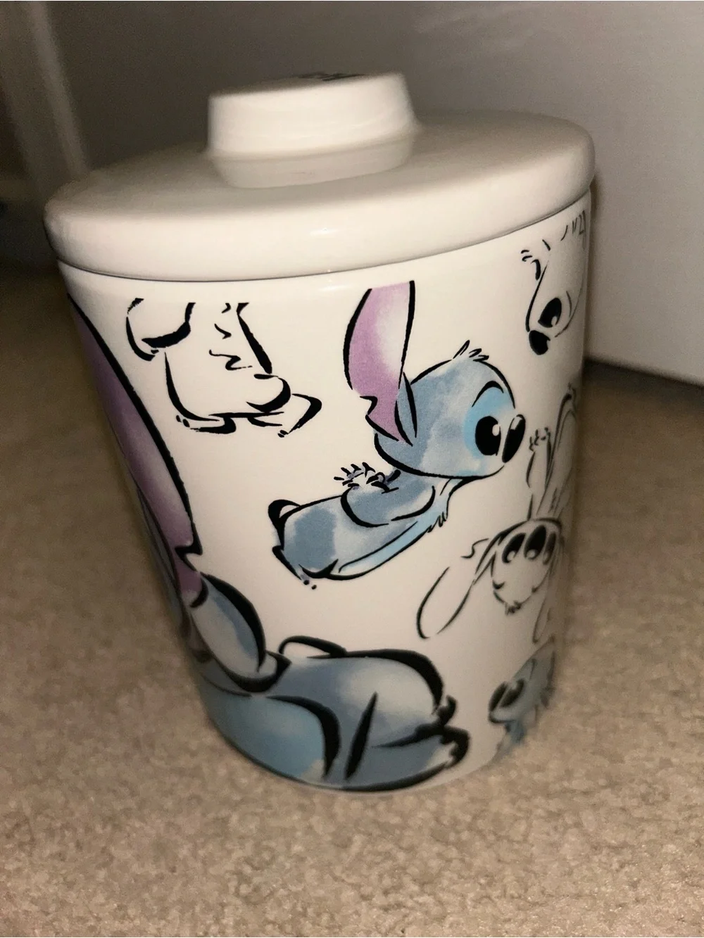 Disney Stitch Cookie Jar/Canister
